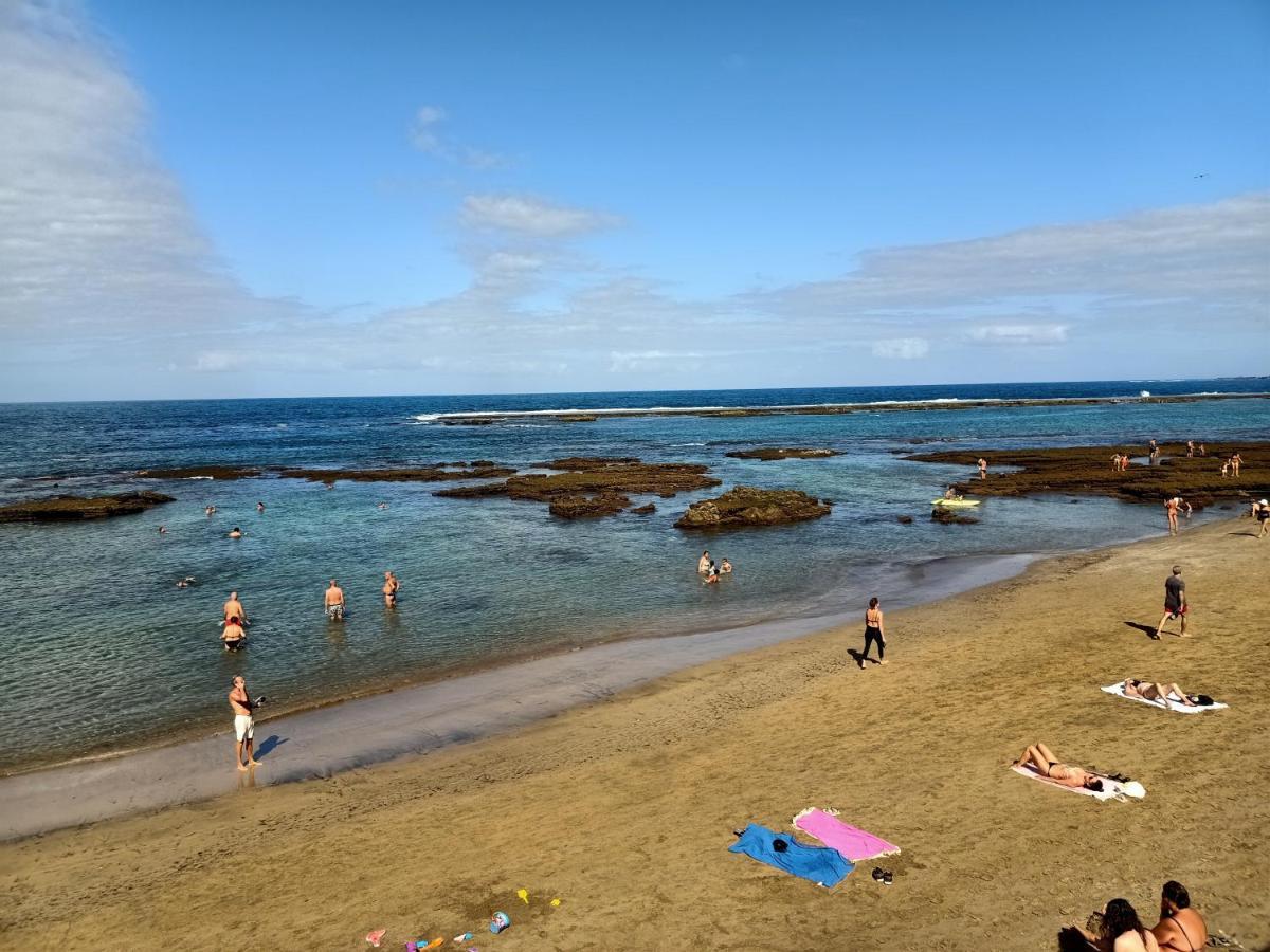 Estudio Vacacional W&G Las Canteras Con Bonitas Vistas Al Mar Las Palmas de Gran Canárias Exterior foto